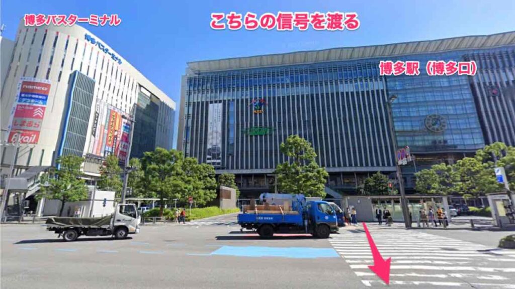 博多駅 顔の歪み矯正専門店リビサージュへのアクセス4