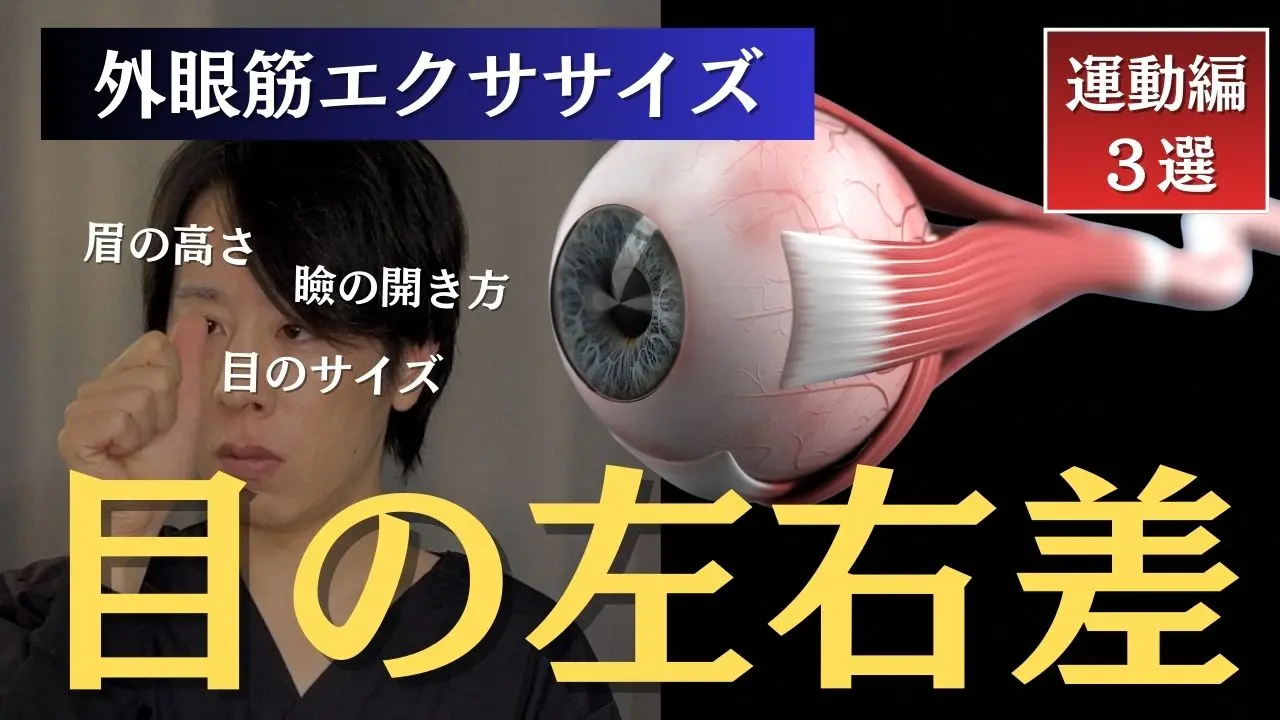 目の左右差改善トレーニング