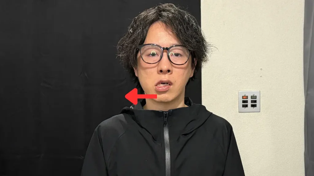 顎関節の可動域エクササイズ(２