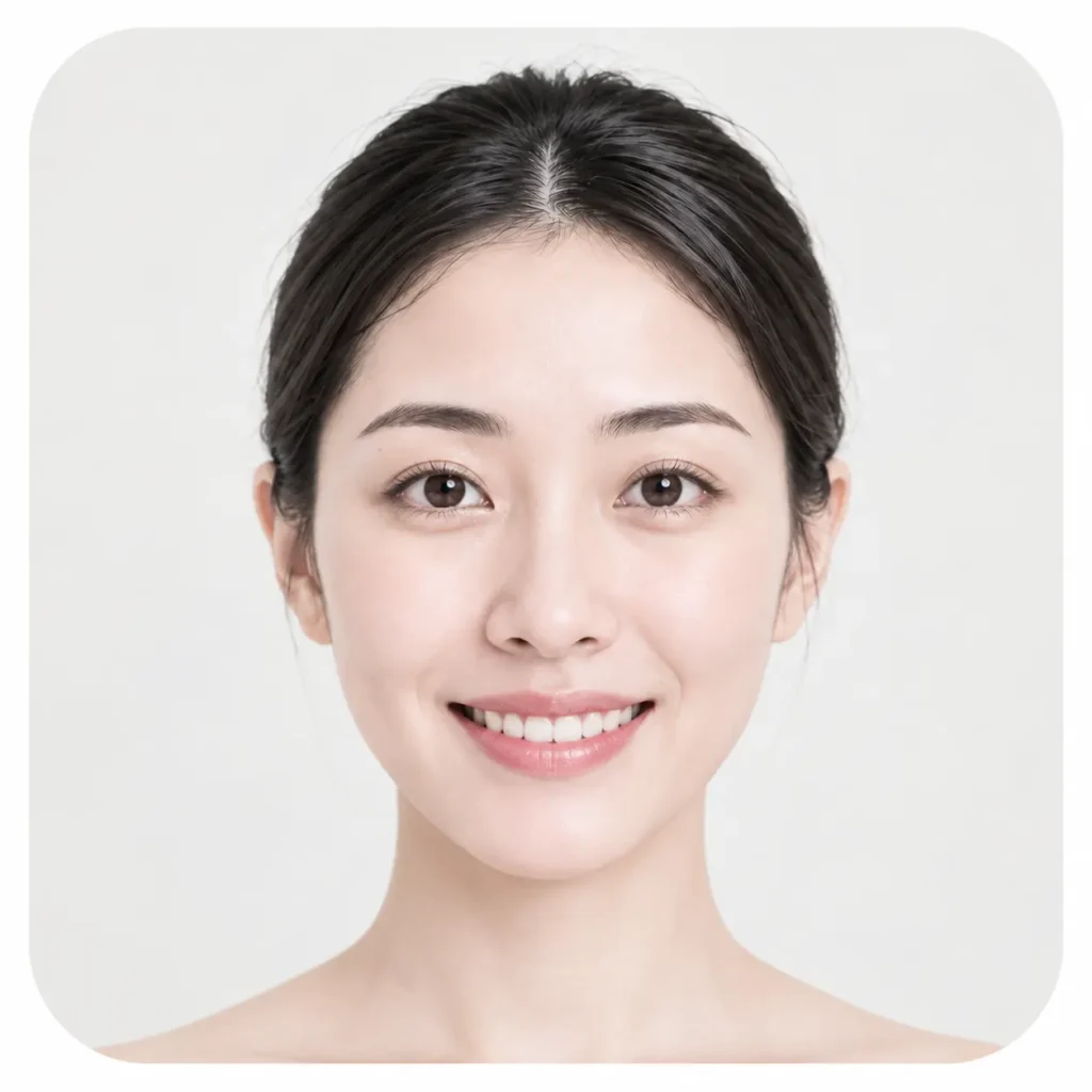 顔の表情:笑顔